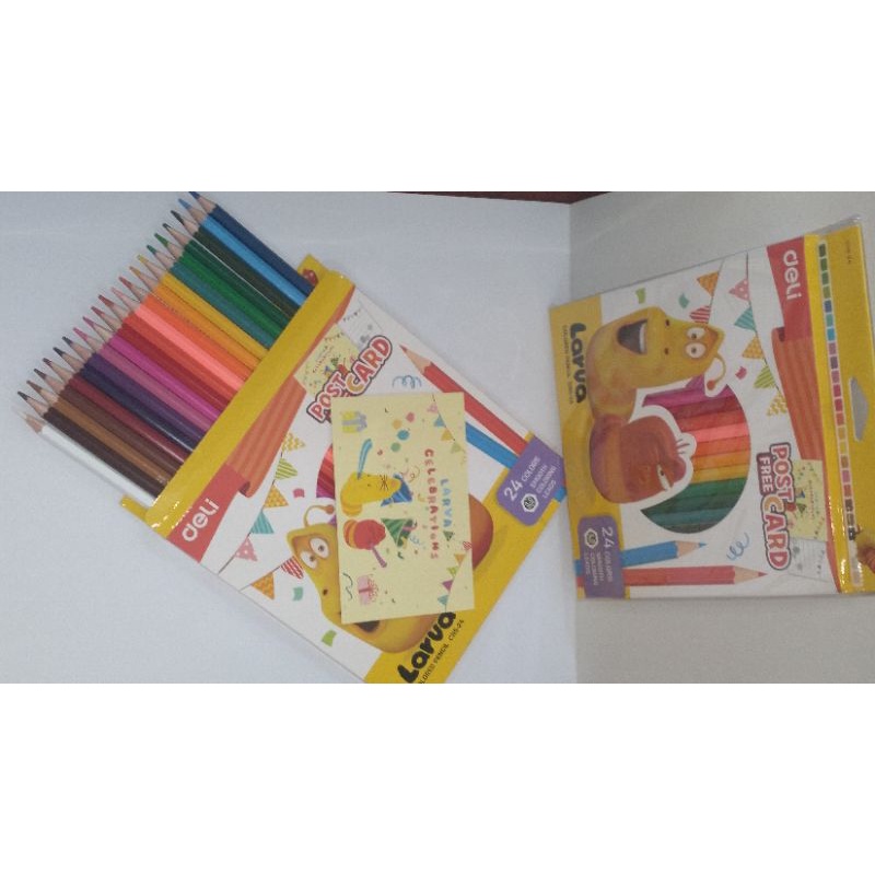 

DELI PENCIL COLORS C-115-24COLORS