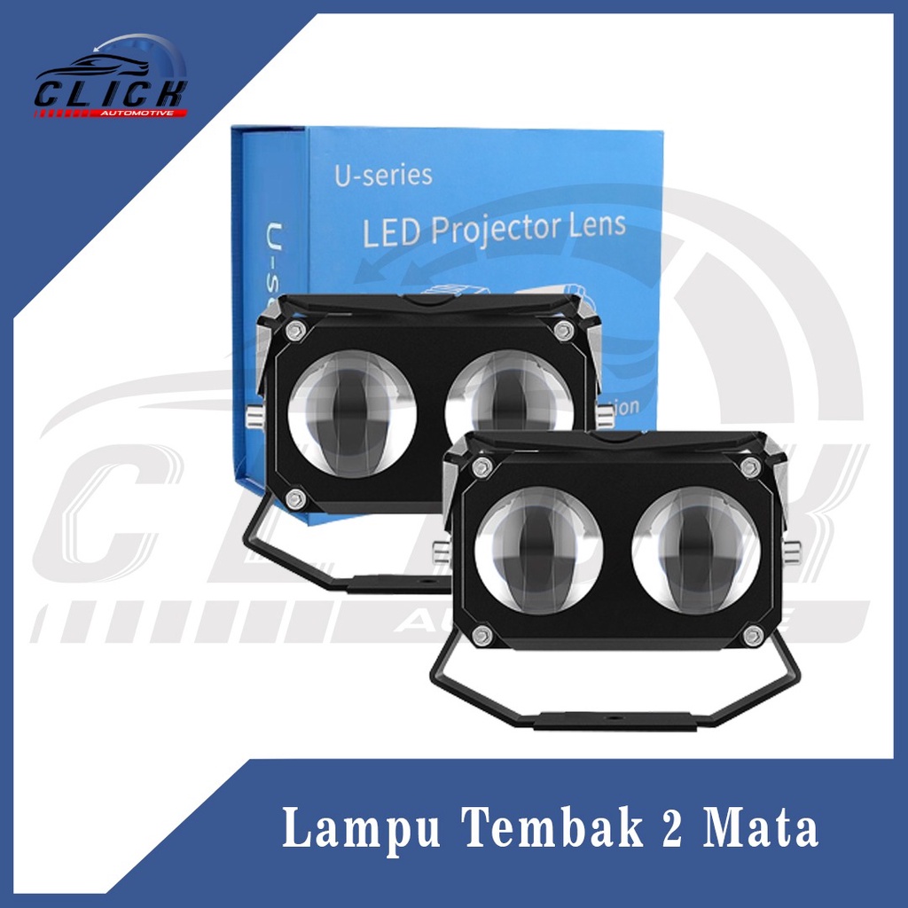 Lampu Tembak Mini Projie 2 Lens