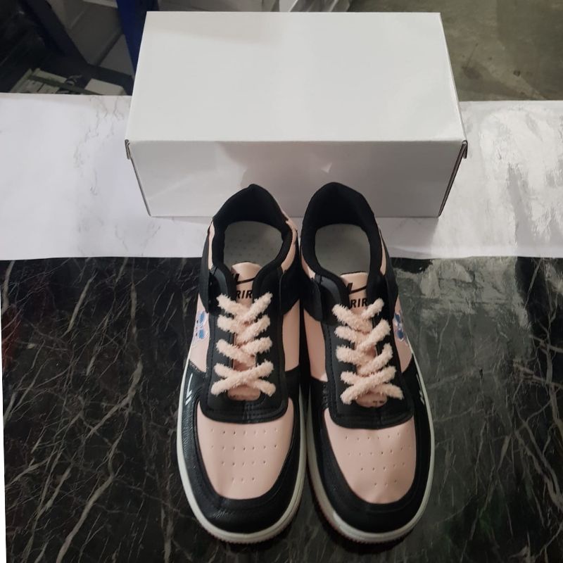 9030 Sneakers kekinian wanita import sepatu kets murah