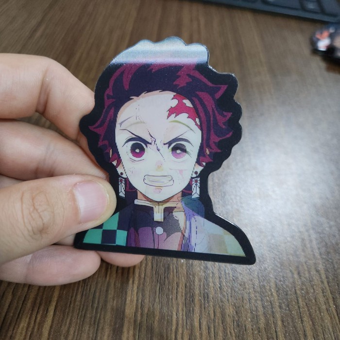 

STIKER 3D MOTION LENTICULAR ANIME - DK0155 - Demon Slayer - Tanjiro