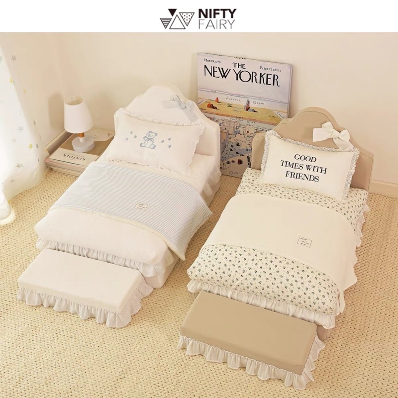 Nifty fairy premium korea luxury spring bed with pillow and blanket