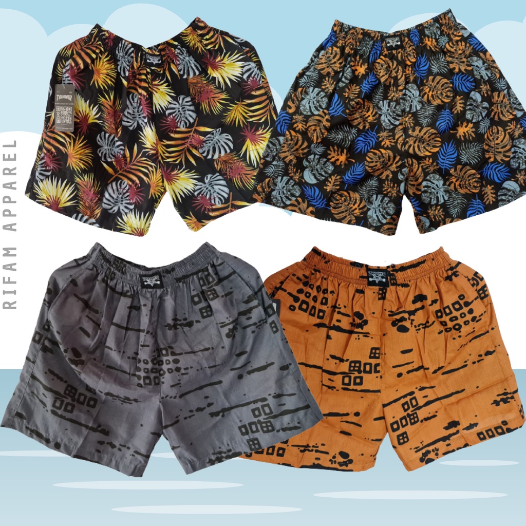 CELANA PENDEK KOLOR BOXER CELANA BOXER PRIA/WANITA CELANA PENDEK BOXER SURFING CELANA BOXER KANTONG 