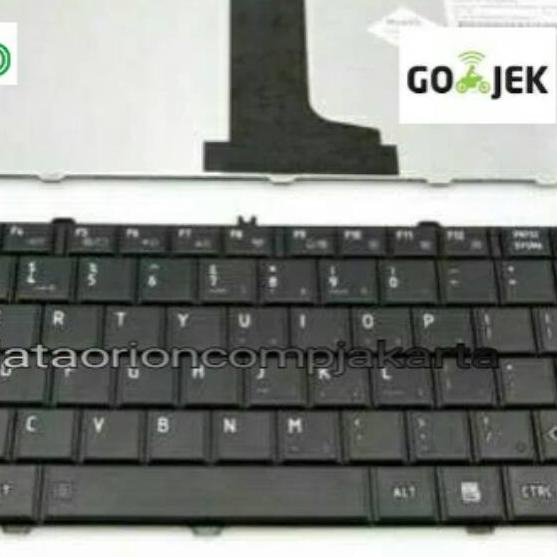 READY ✅Keyboard laptop toshiba satellite C600 C640 L600 L645 L630 L635 L730 L735 L745 hitam|KD8