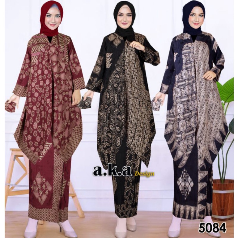 Set rok batik Aka