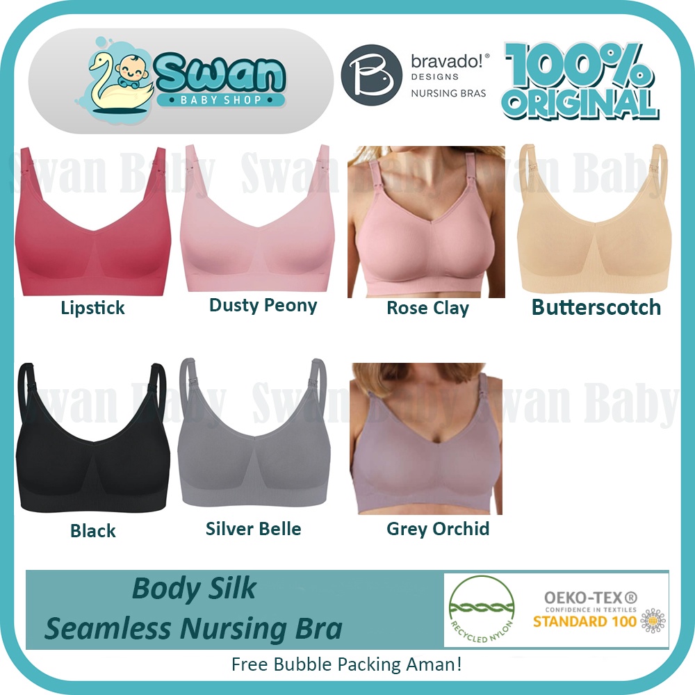 Bravado Designs Body Silk Seamless Nursing Bra / Bra Menyusui Part 1