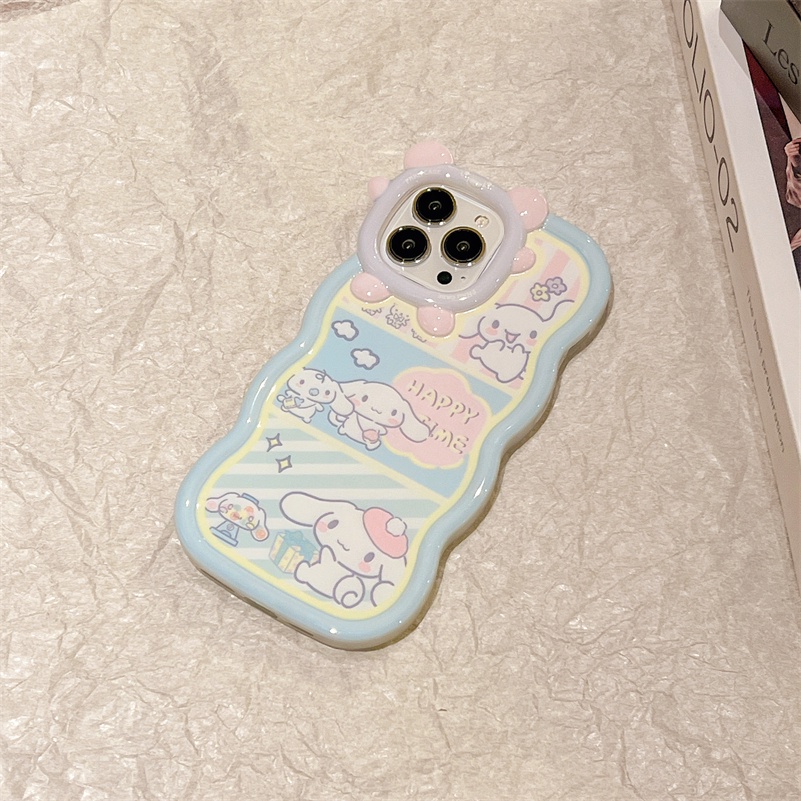 Soft Case TPU Motif Monster Kecil Untuk iPhone 14 13 12 11 Pro Max X Xr Xs Max SE 7 8 6 6s Plus