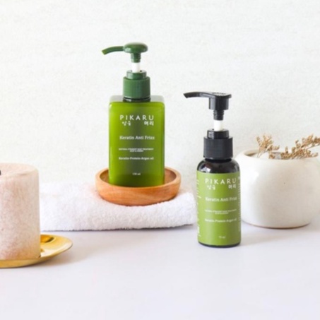 Pikaru Keratin Terapi / Rambut Lurus / Meluruskan Rambut