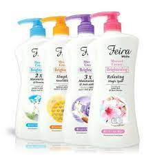 "RAYA" FEIRA WHITE Shower Cream 1000ml