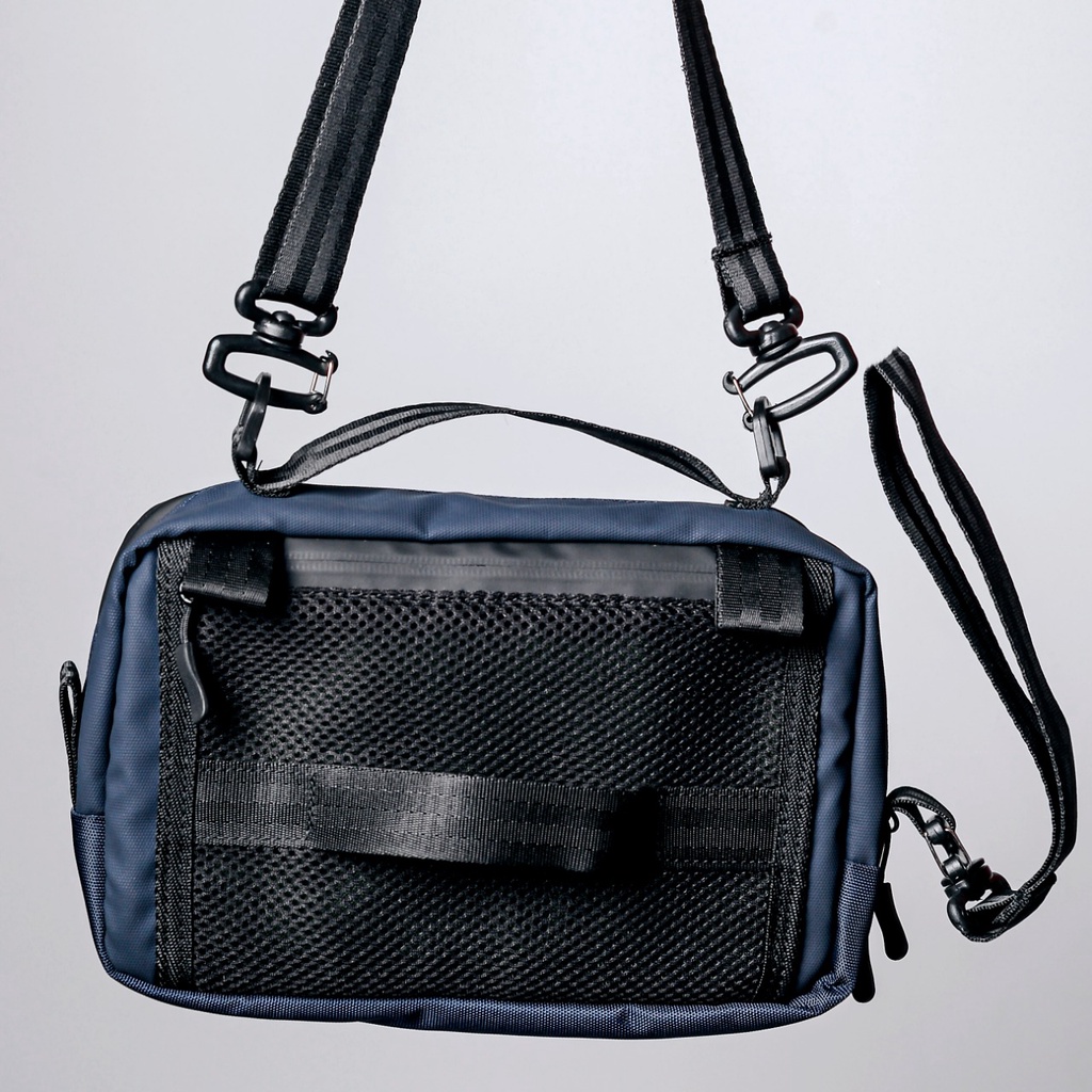 Tas Selempang Handbag  Multifungsi Navy Edition Zhapier NR-59 Black