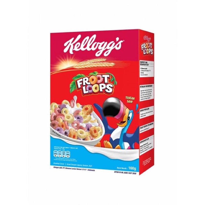 

Cereal Sereal Ring Rasa Buah Fruit Loop 160 gr