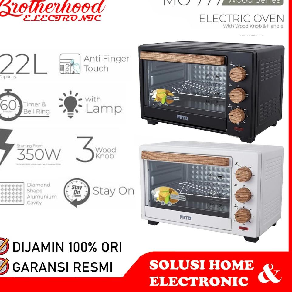 Laku keraz--OVEN MITO MO777 / MO-777 / OVEN LISTRIK KAPASITAS 22L LITER OVEN MITO MO 777 ()