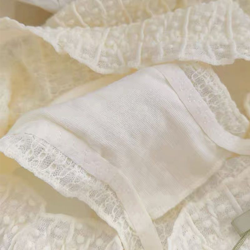 Frs home  Celana pendek mid-waist wanita katun katun selangkangan antibakteri siswa bernapas gadis-g