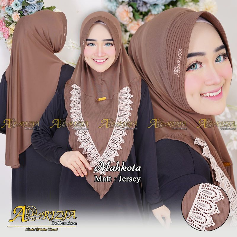 Ar-Rizfa Mahkota Hijab Instan