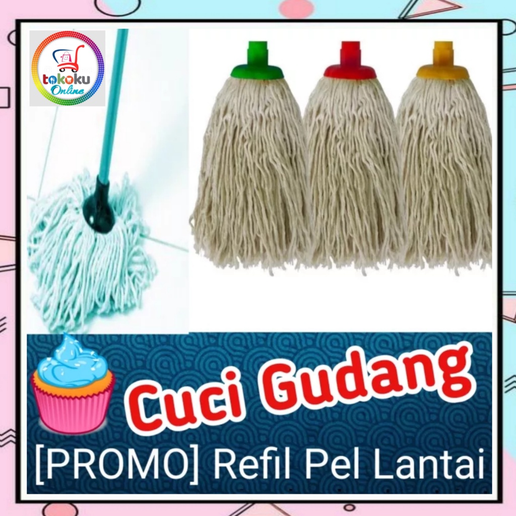 Refil Pel Lantai Kramik  Microfiber