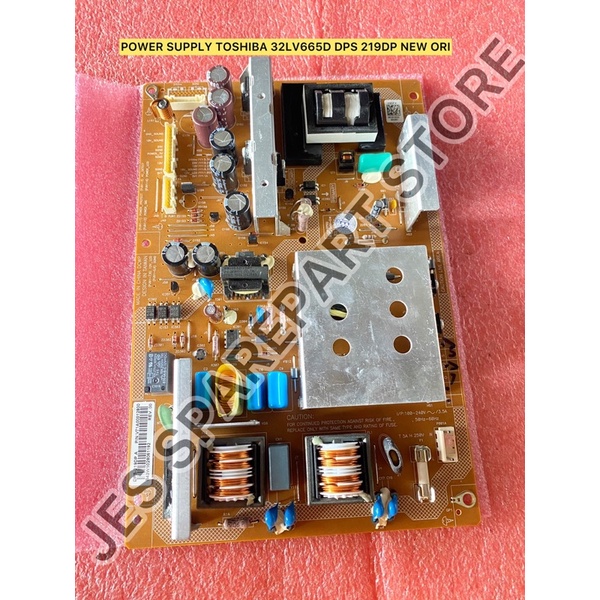 POWER SUPPLY TOSHIBA 32LV665D DPS 219DP