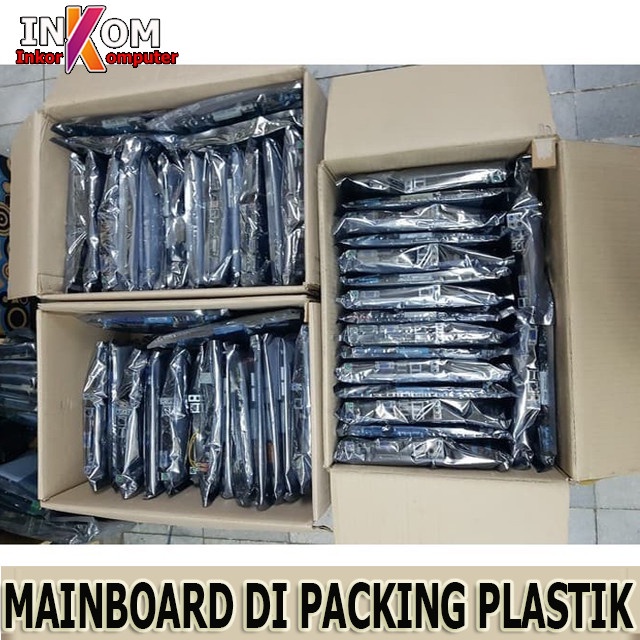 Mainboard Mobo LGA 1150 H81 ECS dan Processor I5 HASWELL