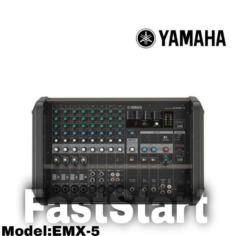 Power Mixer Audio Yamaha EMX 5 Original Yamaha EMX5