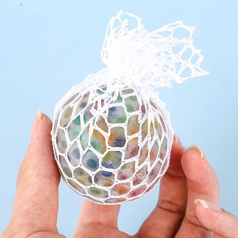 Mesh Squishy Jelly / Rainbow Ball / Stress Ball