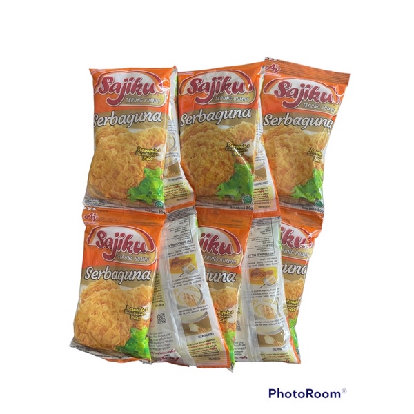 

Sajiku Tepung Bumbu Serbaguna Renceng - Isi 12 Sachets (80gr)