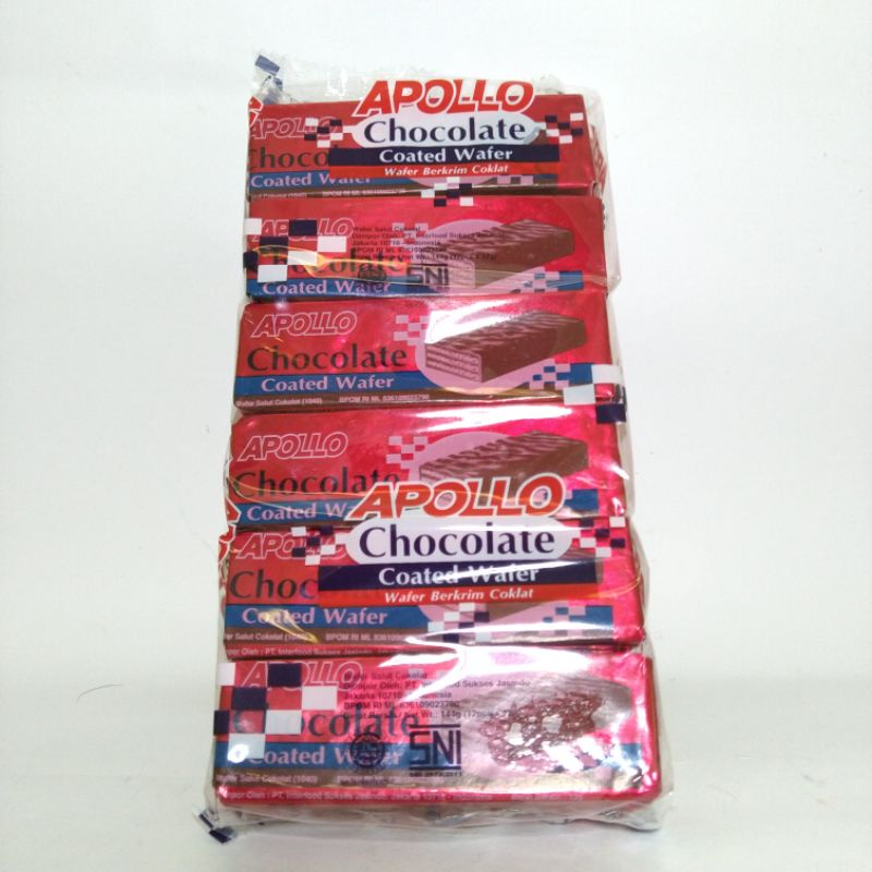 

Wafer Coklat Apollo Chocolate Coated Wafer