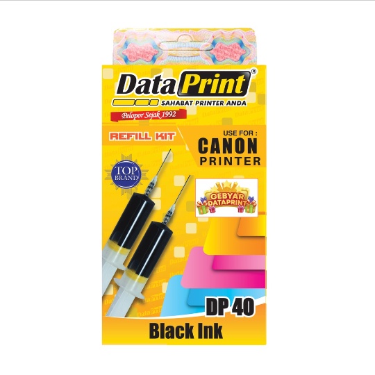 Tinta Printer DATA PRINT Canon DP 40 Hitam