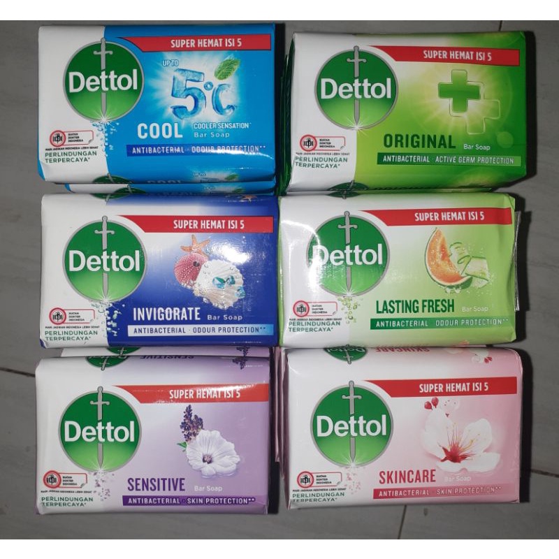 Dettol sabun batang 100gr