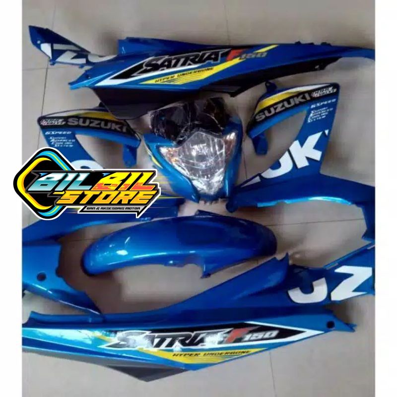 Body Halus Suzuki Satria Fu Facelift Tahun2014 Warna Biru