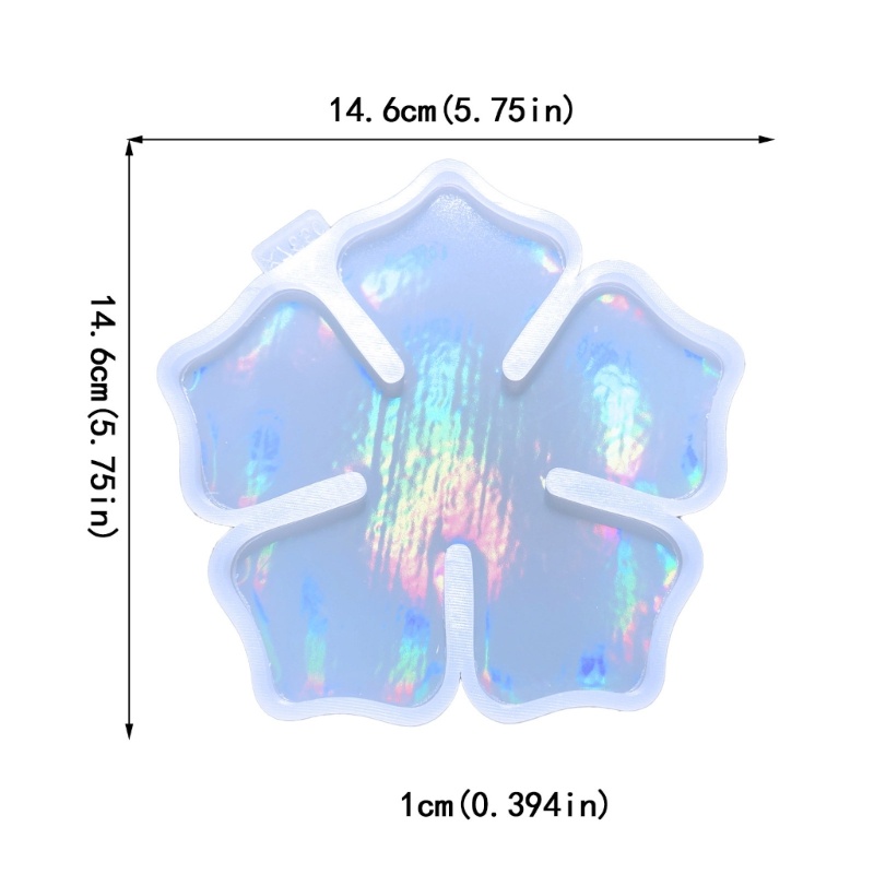 Siy Cetakan Resin Epoxy Bentuk Bunga Bahan Silikon Untuk Kerajinan Tangan DIY