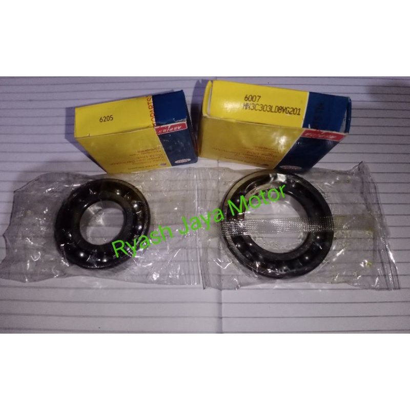 Paket Bearing/Laher kruk as Beat karbu/Spacy karbu/Scoopy karbu/Beat F1/Scoopy F1/Spacy F1/Vario 110 F1