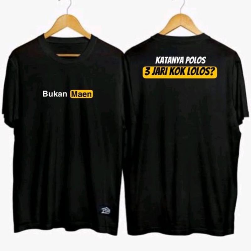 Jual Kaos Katanya Polos Jari Kok Lolos Kaos Distro Shopee Indonesia