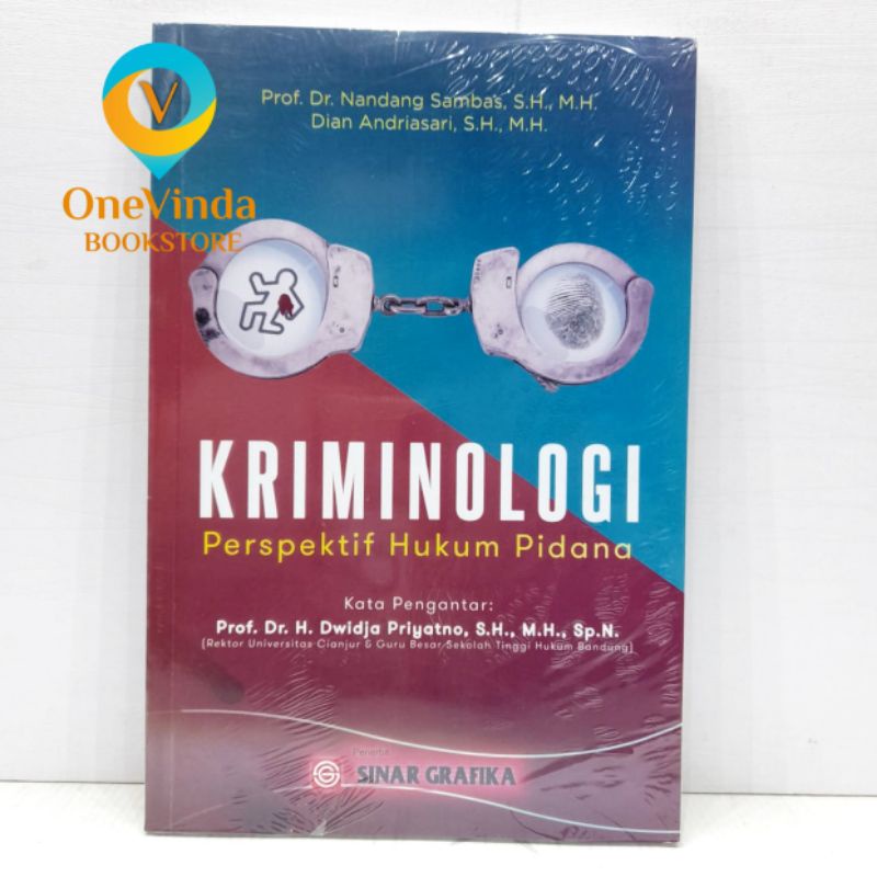 Jual Buku KRIMINOLOGI PERSPEKTIF HUKUM PIDANA - Nandang S | Shopee ...