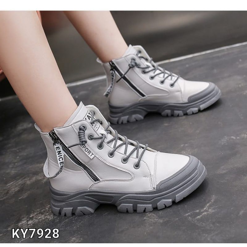 SEPATU BOOTS WANITA FASHION KOREA KY7928