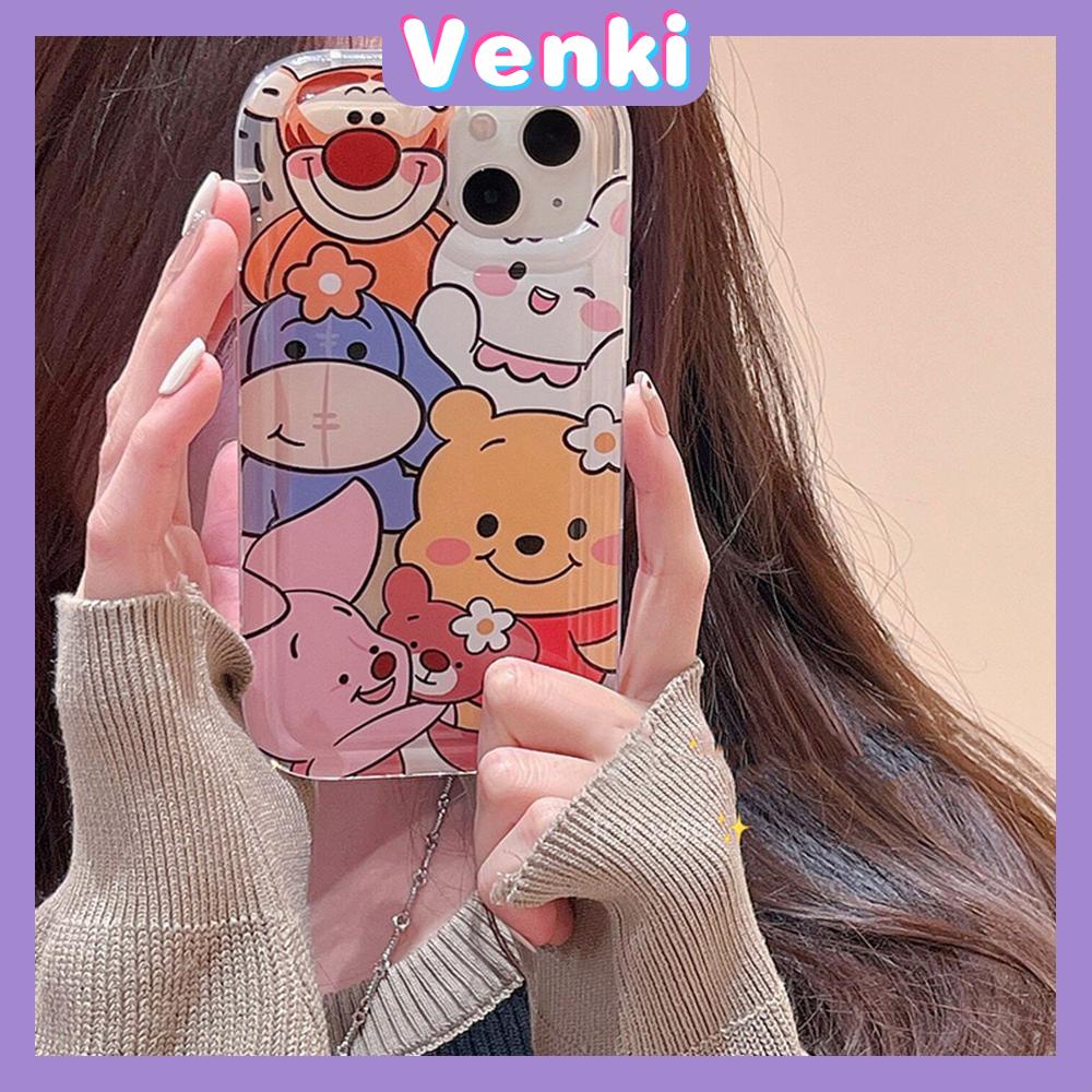 Case For iPhone 14 Pro Max TPU Soft Jelly Airbag Case Cartoon Cute Animals Case Camera Protection Shockproof For iPhone 14 13 12 11 Plus Pro Max 7 Plus X XR