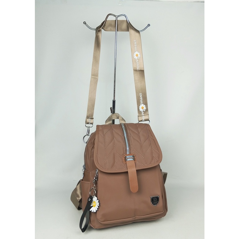 TAS RANSEL WANITA IMPORT TAS TRENDY FASHION STYLE KOREA TAS KERJA SEKOLAH KULIAH 3 IN 1