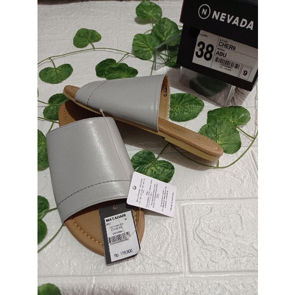 sandal dewasa wanita nevada slip on original kode CHER 9