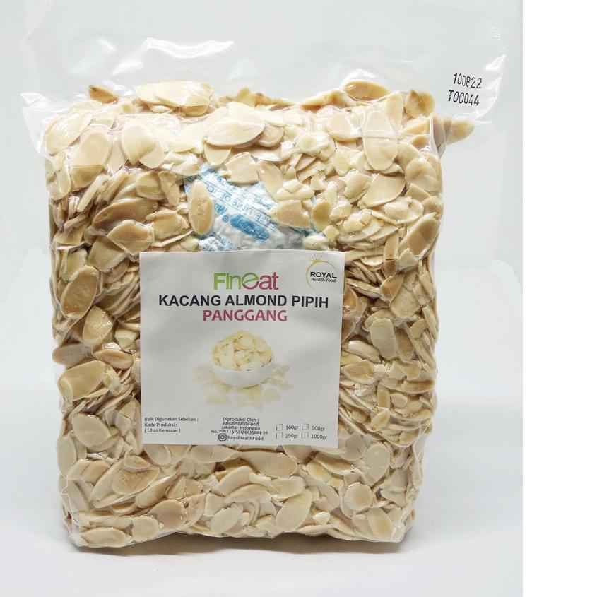 

EXCLUSIVE!Royal Roasted Almond SLICE (Kacang Almond PIPH Panggang) 250 Gram|SQ3