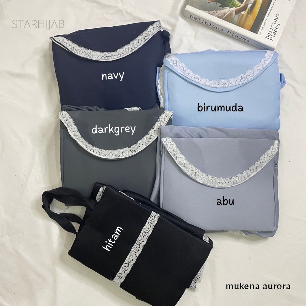 3pc PAKET MUKENA AMPLOP/PAKET USAHA MUKENA AURORA