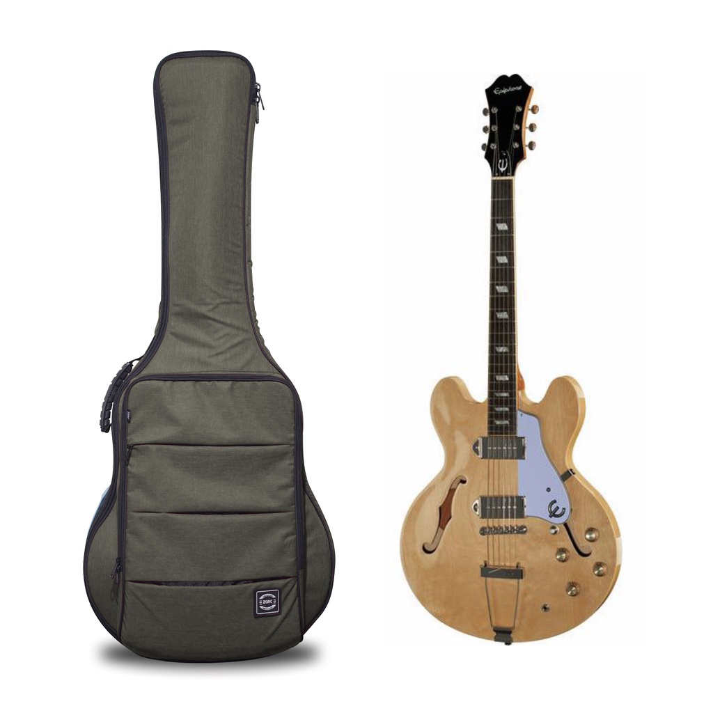 Zorc Official - JMH | Tas Gitar Elektrik Hollow Body | Gigbag Semi Hollow Bladus Denim