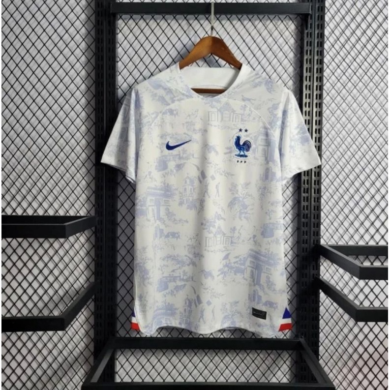 BAJU BOLA JERSEY PRANCIS AWAY 2022 JERSEY PRANCIS AWAY PIALA DUNIA QATAR 2022 -S