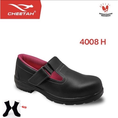 Sepatu Safety Women Cheetah 4008H FREE Sepasang Kaos Kaki