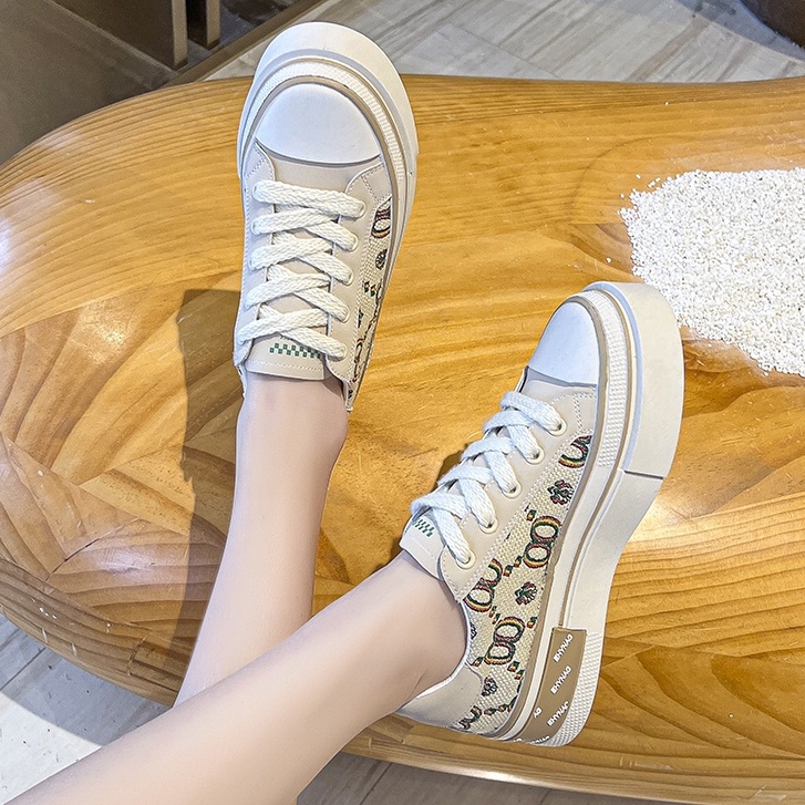 KZT-SW332 'FREE BOX' Sepatu Sneakers Wanita &quot;NARA&quot; Sport Shoes Terbaru COD Murah