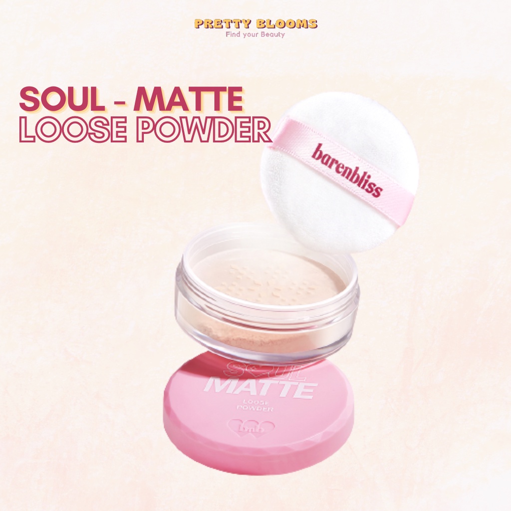 BNB barenbliss Soul-Matte Loose Powder Korea Bedak Tabur