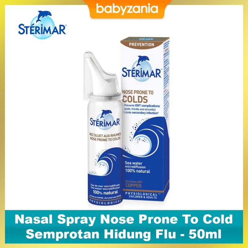 Sterimar Nasal Spray Nose Prone to Cold / Pembersih Hidung - 50 ml