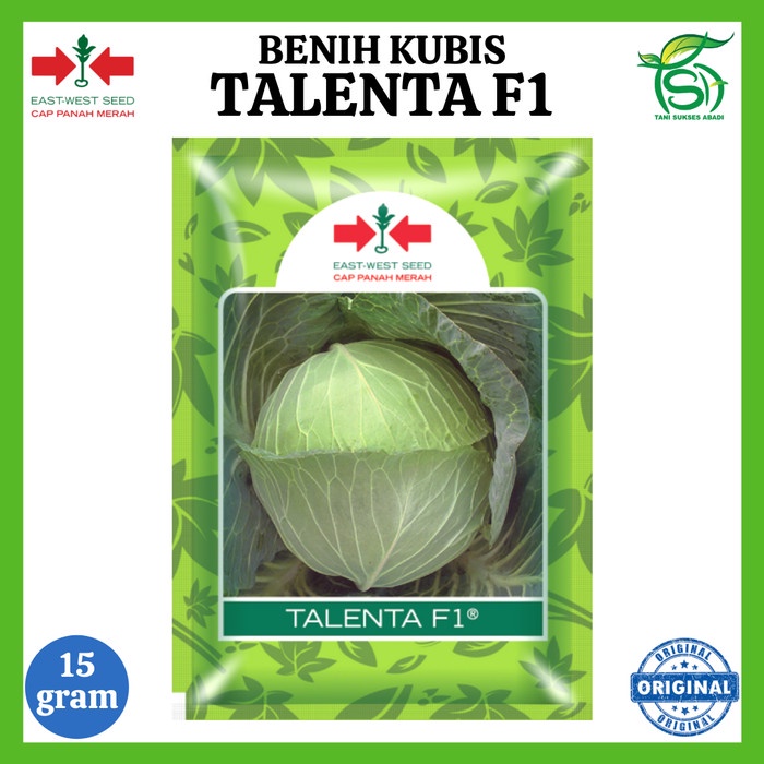 Benih Kubis TALENTA F1 15 Gram - Bibit Cap Panah Merah