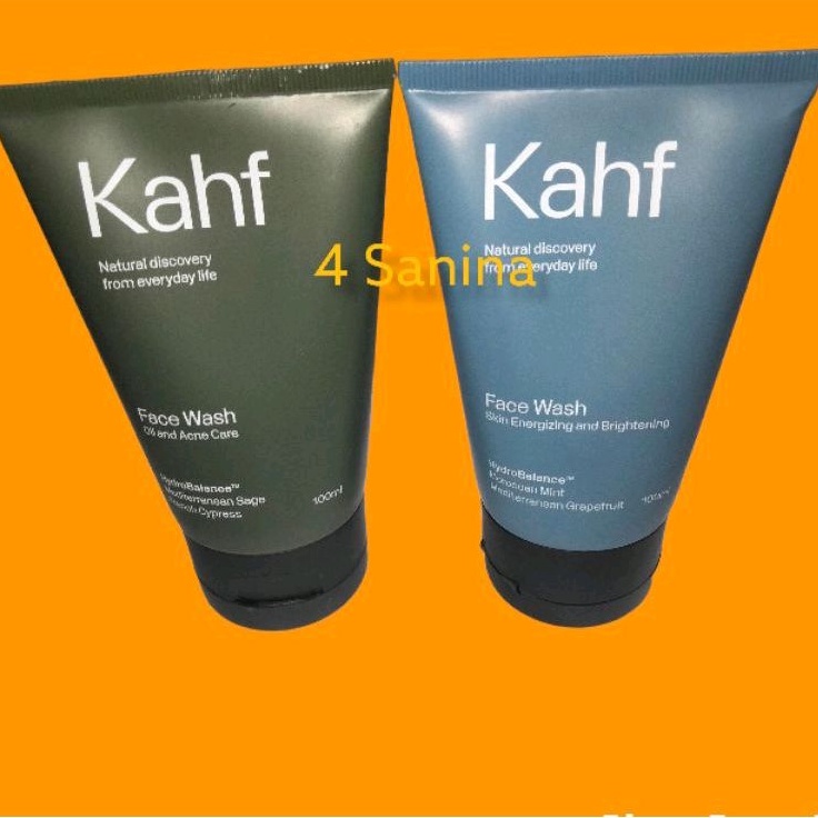 Kahf face wash 100 ml / cuci muka kahf