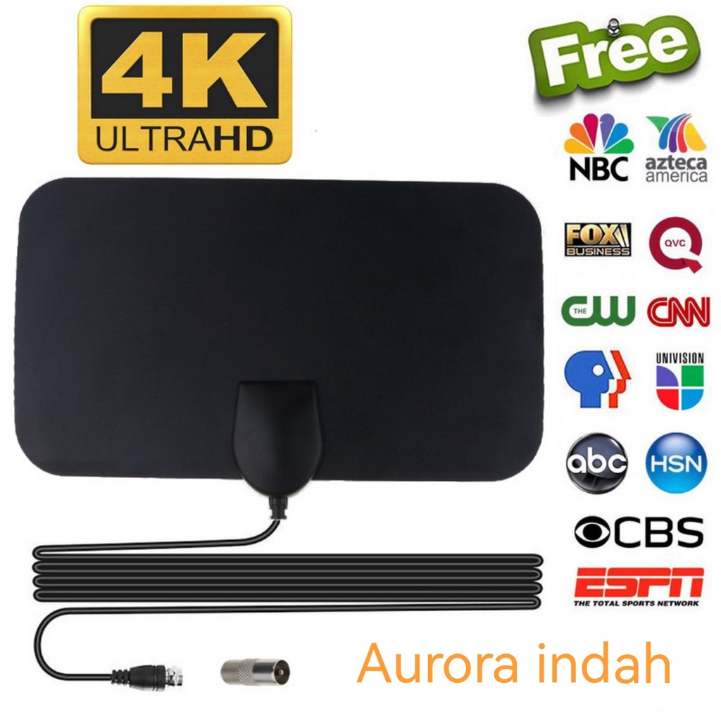 Jual Antena Tv Digital Indoor Dvb T K High Signal Shopee Indonesia