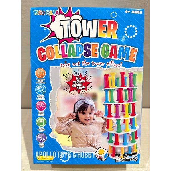 MAINAN ANAK DAN KELUARGA TERBARU &quot; TOWER COLLAPSE GAME &quot;