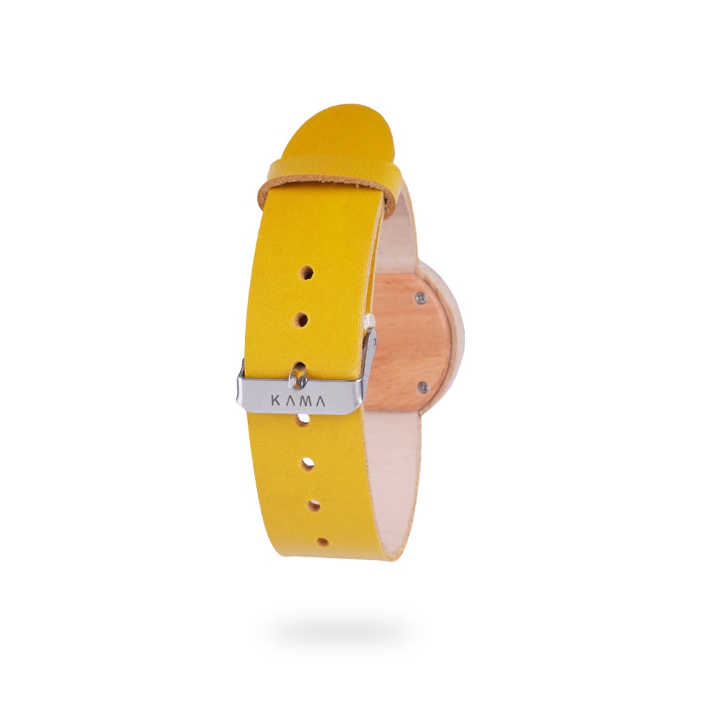 Kama Watch Jam Tangan Kayu Maple Dial Hitam