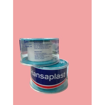 Hansaplast Roll Kertas Putih 2,5cmx5m // Hansaplast Kesehatan seperti Micropore