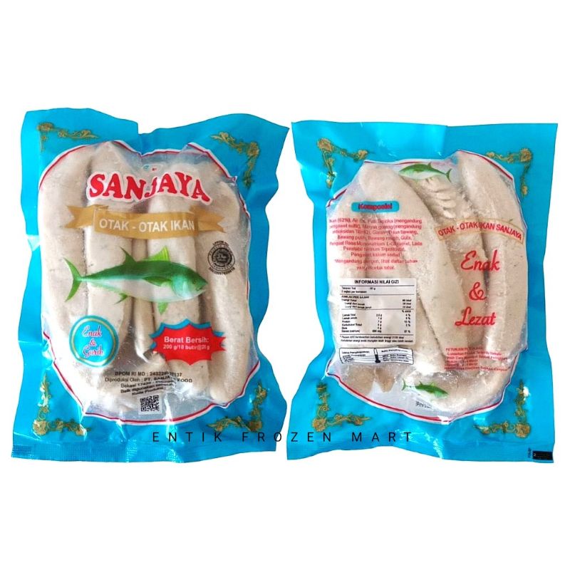 

Sanjaya | Nikmato | Sasha Otak-Otak Ikan 200GR (Isi ±10pcs)
